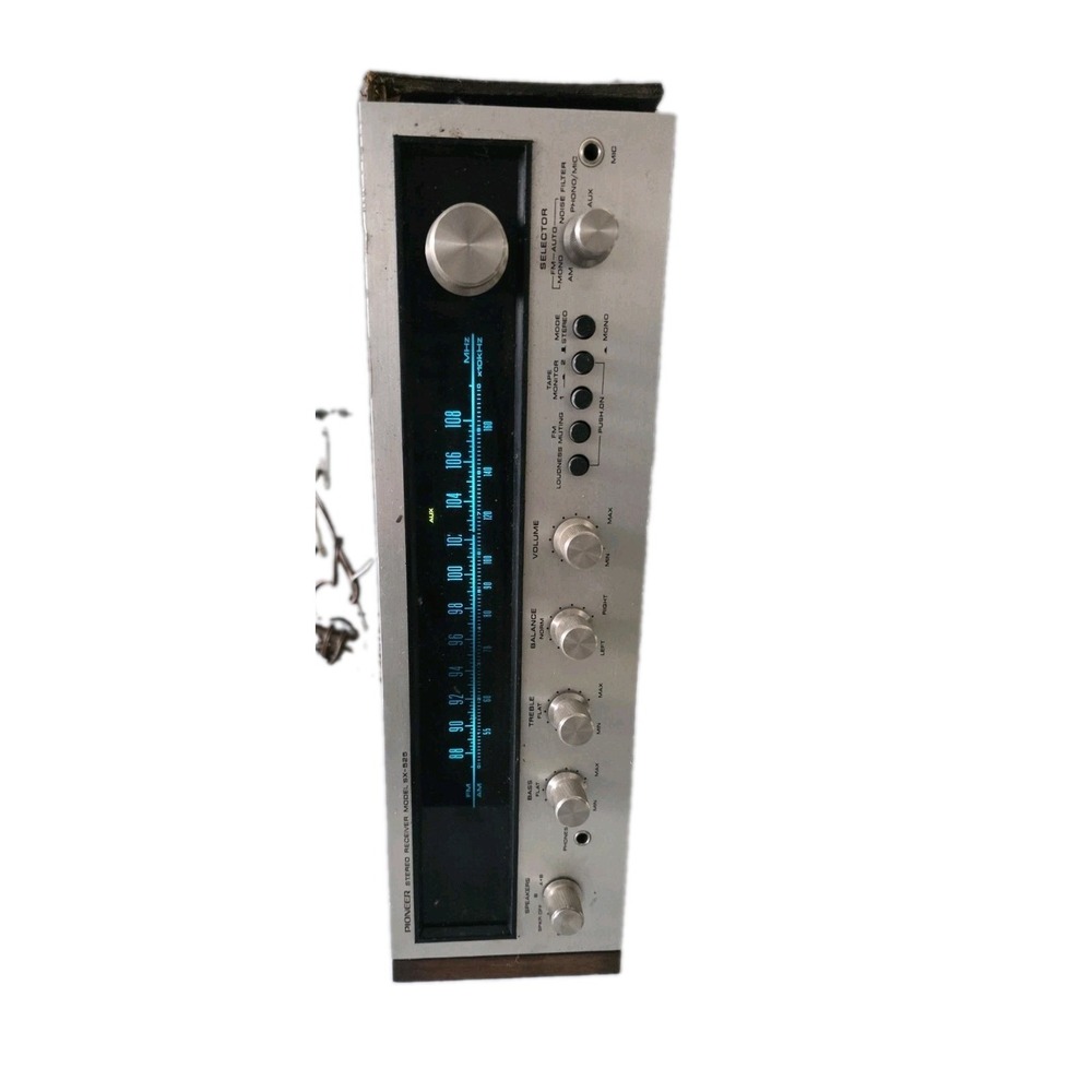 Pioneer SX-525 AM/FM Stereo Receiver As Is Untested